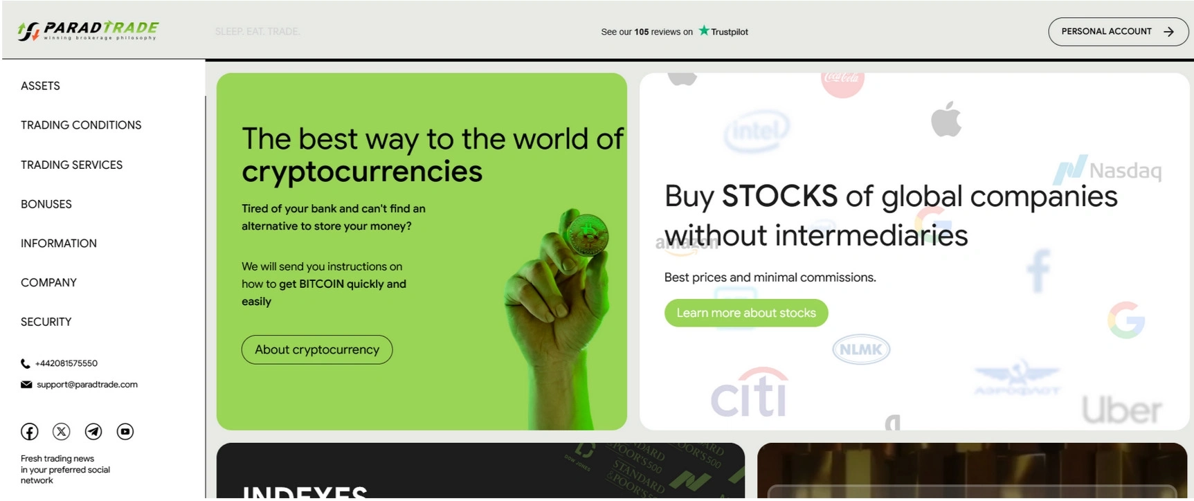 ParadTrade review