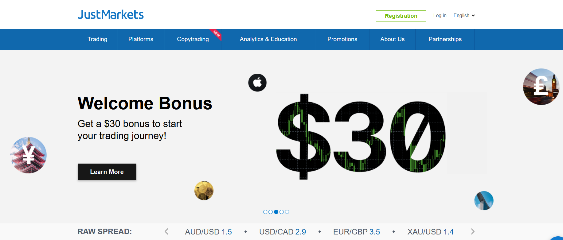 JustMarkets Forex Broker Review and Rating
