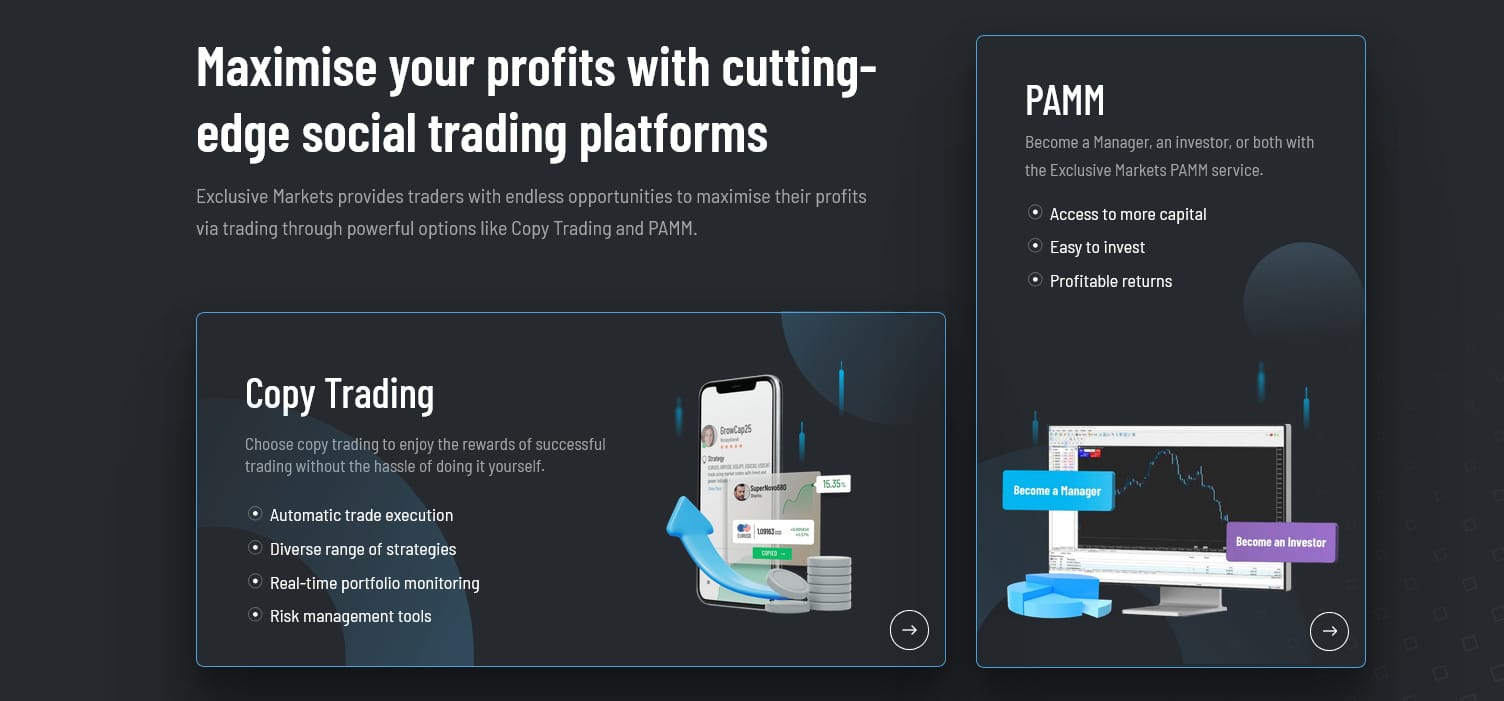 Exclusive Markets
